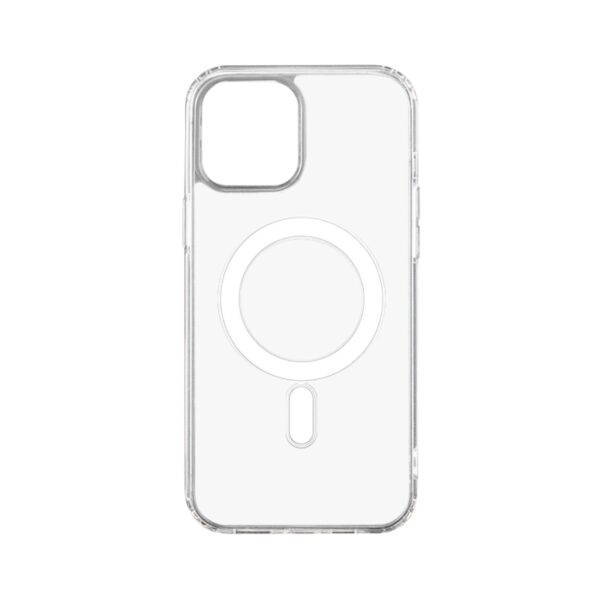 FUNDA MAGSAFE TRANSPARENTE REFORZADA